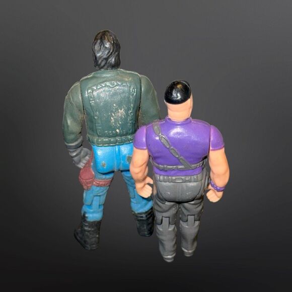 Vintage 1985 M.A.S.K. Cliffhanger & Jackhammer Articulated Action Figures A30 - Picture 6 of 6
